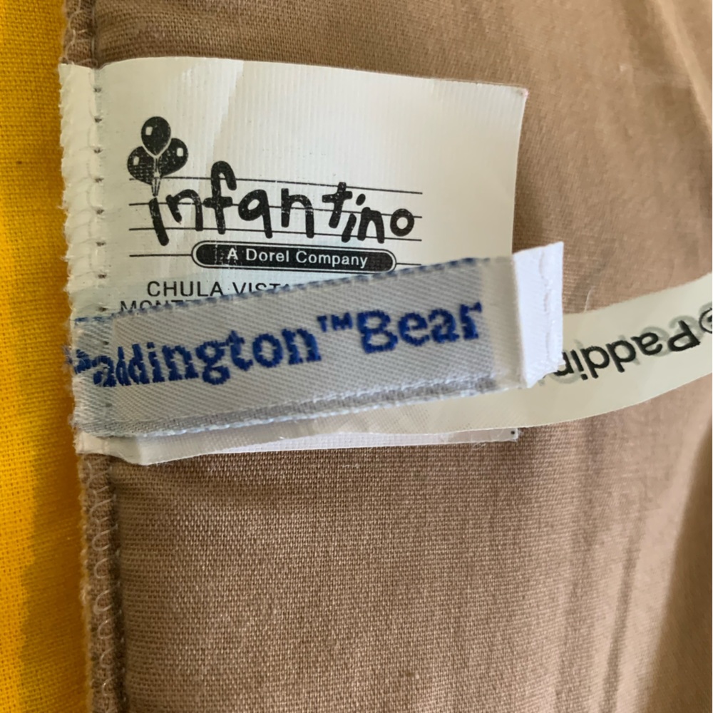 VTG Infantino Eden Toys Paddington Bear 🐻 2pc Sports ⚽️ ⚾️ Theme Wall Decor - Picture 3 of 10